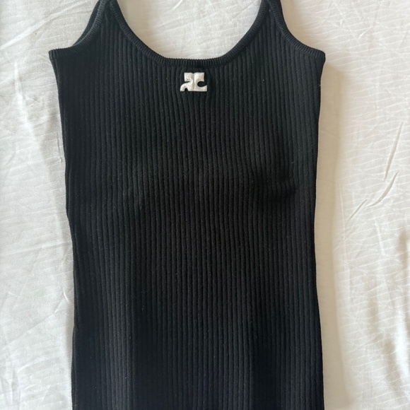 COURREGES KNITWEAR BLACK SIZE M - Picture 1 of 5